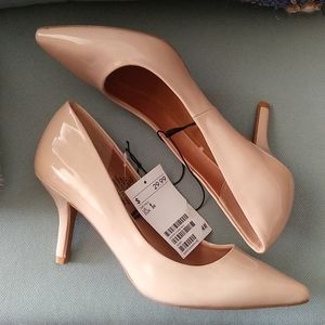 H&M nude pumps